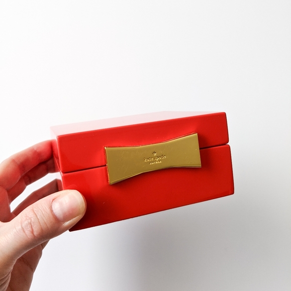 Kate Spade Bow Jewelry Box - Picture 11 of 13
